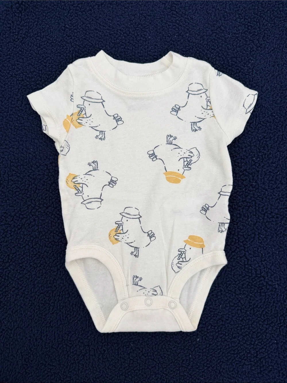 Carter's Neutral Baby Set in Gray, Brown & Cream